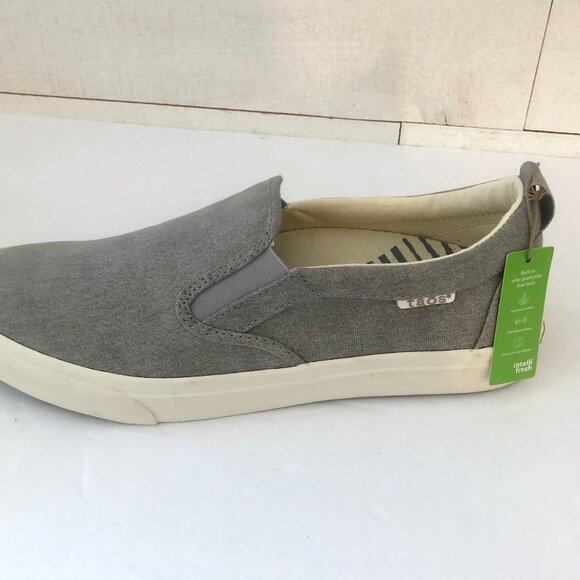 Taos Footwear Gray Slip-On Loafers - Picture 10 of 12